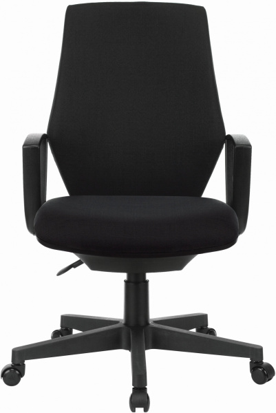 Кресло Бюрократ CH-545 черный 38-418 крестов. пластик