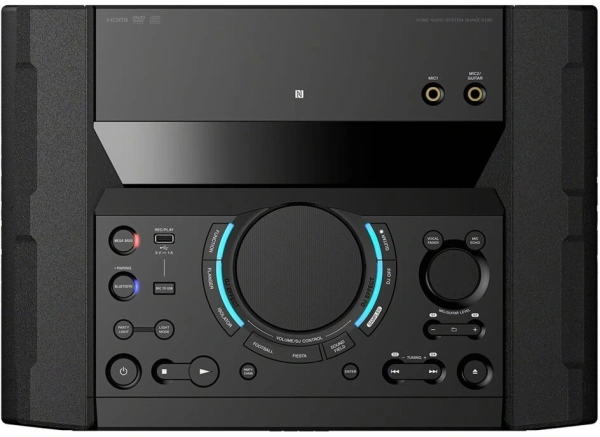 Минисистема Sony Shake-X10 черный 1200Вт/CD/CDRW/DVD/DVDRW/FM/USB/BT