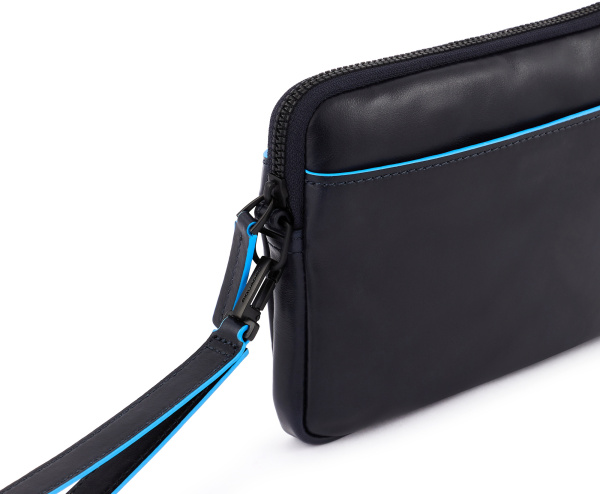 Клатч Piquadro Blue Square Revamp AC5946B2VR/BLU синий натур.кожа