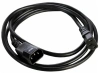 Шнур питания NTSS (NTSS-PC13143) C13-С14 проводник.:3x1мм2 1м 220/250В 10А черный