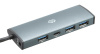 Разветвитель USB-C Digma HUB-3U3.0С-UC-G 4порт. серый