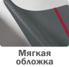 Блокнот Avery Zweckform NOTIZIO 7041 A5 80стр. клетка мягкая обложка фиксирующая резинка прошитый синий