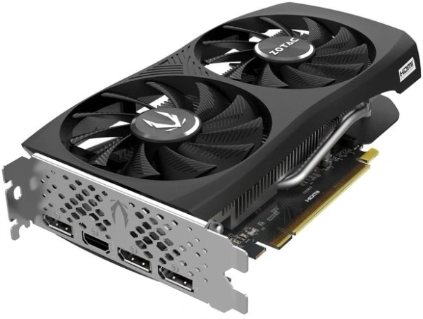 Видеокарта Zotac PCI-E 4.0 RTX 4060 TWIN EDGE OC NVIDIA GeForce RTX 4060 8Gb 128bit GDDR6 2475/17000 HDMIx1 DPx3 HDCP Ret