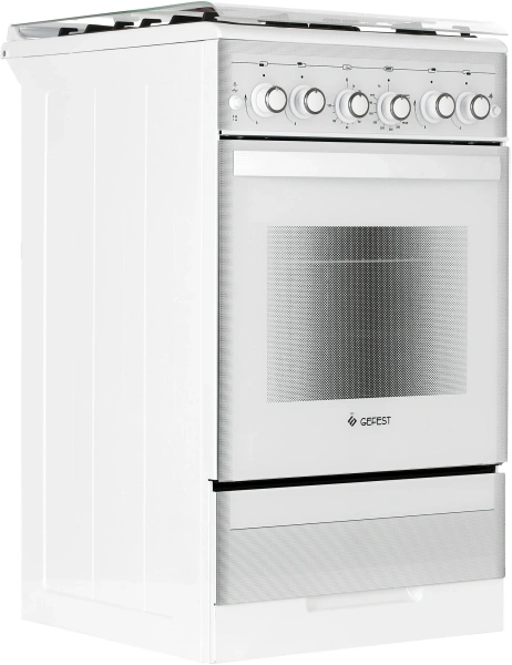 Плита Газовая Gefest ПГ 5300-02 0040 белый реш.чугун