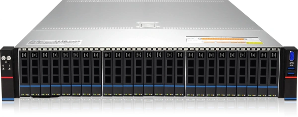 Сервер IRU Rock g2225p 2x6330 4x64Gb 9361-8I 4P 10G/2P 1G 2x1300W w/o OS (2070150)