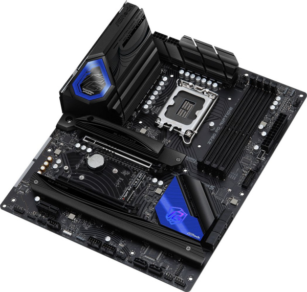 Материнская плата Asrock Z790 PG RIPTIDE Soc-1700 Intel Z790 4xDDR5 ATX AC`97 8ch(7.1) 2.5Gg RAID+HDMI+DP