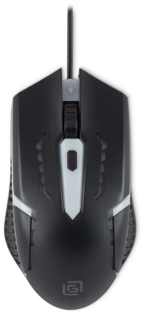 Мышь Оклик 398G черный оптическая (1000dpi) USB (3but)