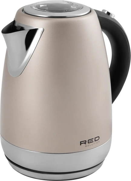Чайник Red Solution RK-M1552 1.7л. 2100Вт розовый (нерж.сталь/пластик)