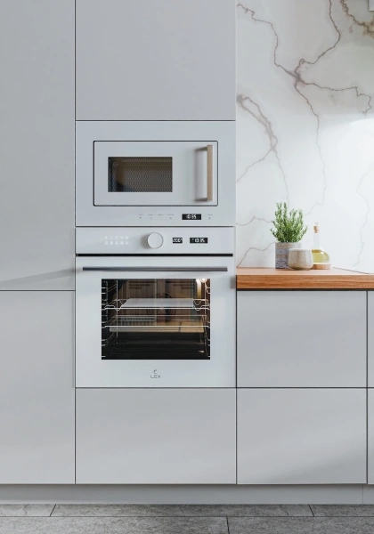 Духовой шкаф Электрический Lex EDM 1001 ONE WH белый