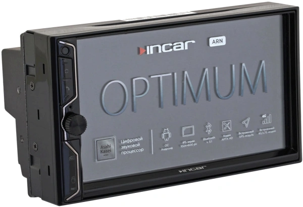 Автомагнитола Incar ARN-7704-4 2DIN 4x50Вт v5.1 USB 2.0 4Mb DSP 7" WiFi 4G 4