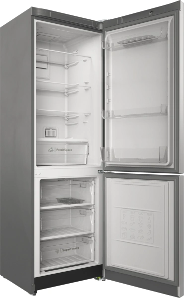 Холодильник Indesit ITS 5180 XB 2-хкамерн. нержавеющая сталь мат.