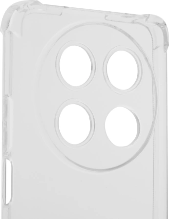 Чехол (клип-кейс) BoraSCO для Huawei Nova 12i Bumper Case прозрачный (73427)