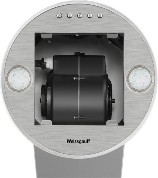 Вытяжка каминная Weissgauff Tubus 700 PB IX нержавеющая сталь управление: кнопочное (1 мотор)