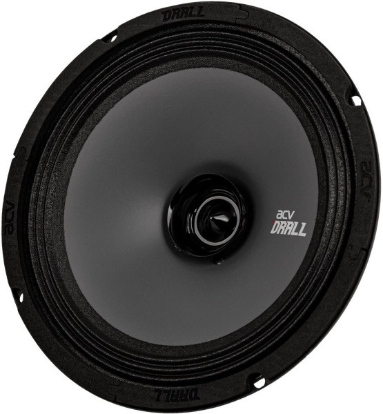 Колонки автомобильные ACV DRALL DR8 (без решетки) 300Вт 96дБ 3Ом 20см (8дюйм) (ком.:2кол.) широкополосные однополосные