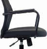 Кресло Бюрократ KB-5M черный TW-01 3C11 сетка/ткань с подголов. крестов. металл черный