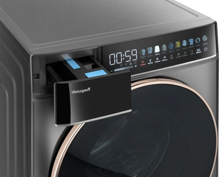Стиральная машина Weissgauff WMD 58411 Direct Drive Inverter класс: B загр.фронтальная макс.:11кг (с сушкой) белый инвертер