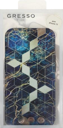 Чехол (клип-кейс) Gresso для iPhone 13 Meridian синий (GR17AAAE8887)