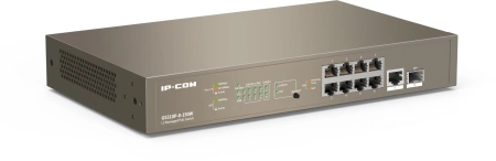 Коммутатор IP-Com G5310P-8-150W (L3) 8x1Гбит/с 1xКомбо(1000BASE-T/SFP) 1SFP 8PoE 130W управляемый