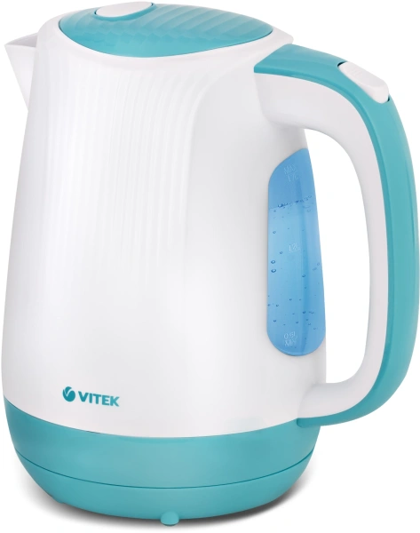Чайник электрический Vitek VT-7059 1.7л. 2200Вт белый корпус: пластик