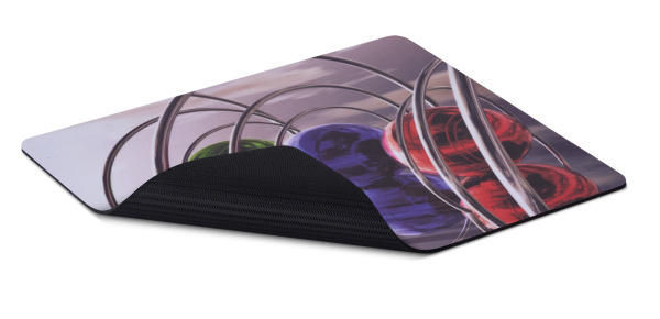 Коврик для мыши Buro BU-S48023 Мини рисунок/сферы 230x190x1.5мм