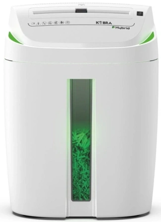 Шредер Kobra C4-Hybrid E/S серый (секр.P-4)/перекрестный/15лист./40лтр./скрепки/скобы/пл.карты/CD