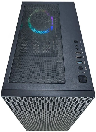 Корпус Azza Hive черный без БП ATX 1x120mm 2xUSB2.0 1xUSB3.0 audio bott PSU