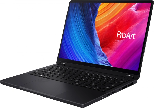 Ноутбук Asus ProArt PX13 HN7306WV-LX014X Ryzen AI 9 HX 370 32Gb SSD1Tb NVIDIA GeForce RTX4060 8Gb 13.3" OLED Touch 3K (2880x1800) Windows 11 Professional black WiFi BT Cam (90NB14L1-M00180)