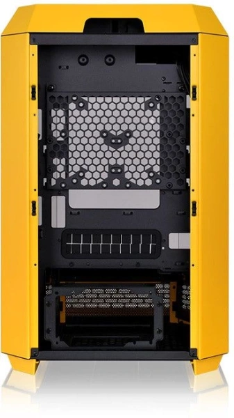 Корпус Thermaltake The Tower 300 Bumblebee желтый без БП miniITX 7x120mm 5x140mm 2xUSB3.0 audio bott
