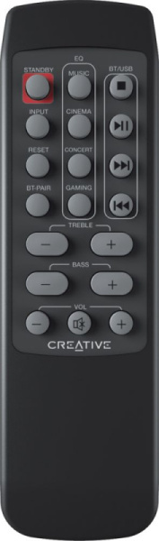 Колонки Creative T100 2.0 черный 40Вт BT