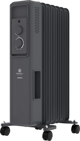 Радиатор масляный Royal Clima Ardea ROR-AR5-1000M 1000Вт графитовый/черный