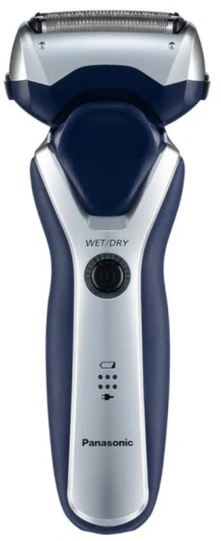 Бритва сетчатая Panasonic ES-RT37 реж.эл.:3 питан.:аккум. синий/серебристый