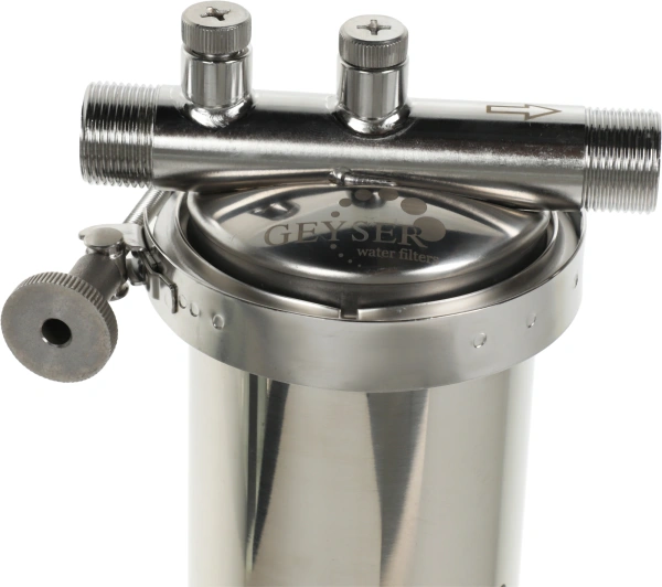 Корпус Гейзер Тайфун 10"x3/4" серебристый