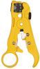 Инструмент зачистки Hyperline HT-352 для UTP/STP RF-59/6/11/7 (упак:1шт) желтый