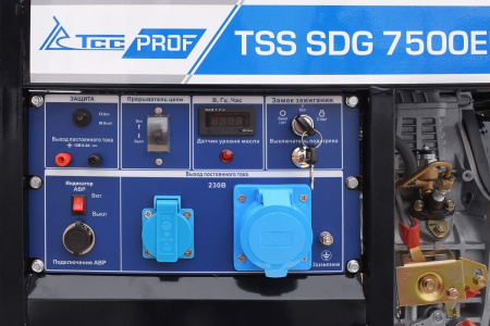 Генератор ТСС SDG 7500EHA 7.5кВт