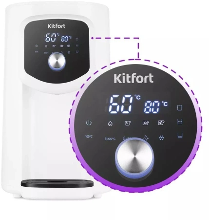 Термопот Kitfort КТ-2518 4.9л. 1450Вт белый