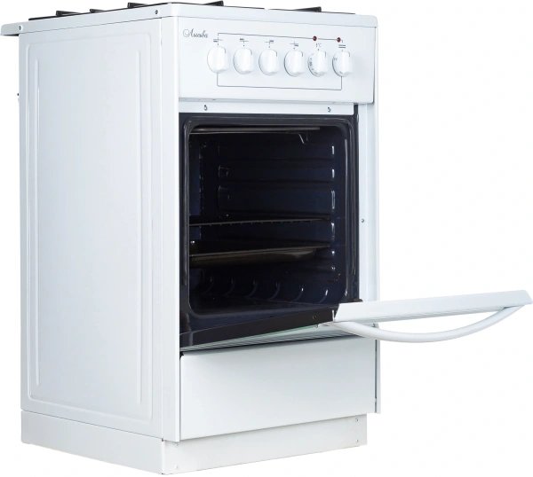 Плита Комбинированная Лысьва ЭГ 401 СТ-2у белый (без крышки) реш.сталь