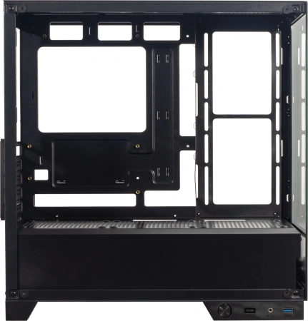 Корпус Formula Crystal Z1M черный без БП mATX 7x120mm 1xUSB2.0 1xUSB3.0 audio bott PSU