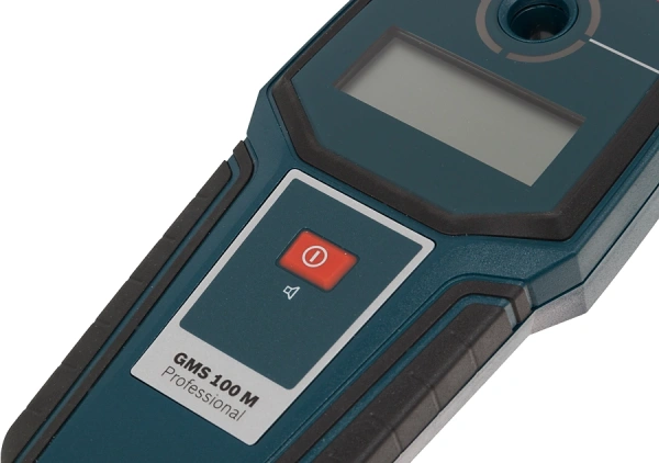 Детектор металла Bosch GMS 100 M синий/черный (0601081100)