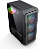 Корпус Accord 3338 черный без БП ATX 1xUSB2.0 1xUSB3.0 1xUSB3.1 audio bott PSU