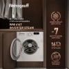 Стиральная машина Weissgauff WMI 6147 Inverter Steam класс:A+++ загрузка до 7кг отжим:1400об/мин белый инвертер