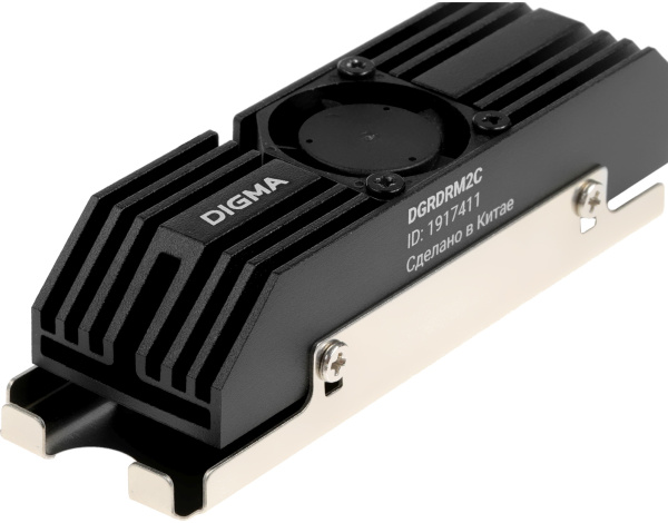 Радиатор для SSD Digma DGRDRM2C 20дБ металл Ret