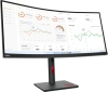Монитор Lenovo 34" ThinkVision T34w-30 черный VA LED 21:9 HDMI матовая HAS Piv 3000:1 350cd 178гр/178гр 3440x1440 60Hz DP QHD USB 9.5кг