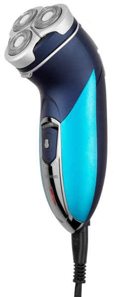 Бритва роторная Starwind SSH 1525 реж.эл.:3 питан.:аккум. голубой/черный