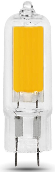 Лампа светодиодная Gauss G4 3.5Вт цок.:G4 капсул. 220B 4100K св.свеч.бел.нейт. (упак.:1шт) (107807203)