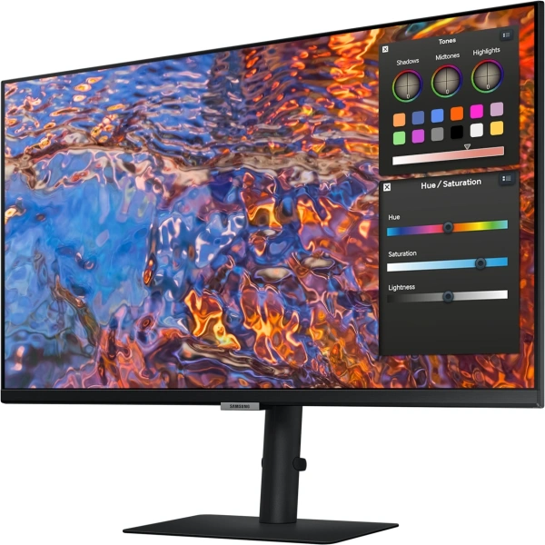Монитор Samsung 27" ViewFinity S27B800PXIXCI черный IPS LED 16:9 HDMI полуматовая HAS Piv 350cd 178гр/178гр 3840x2160 60Hz DP 4K USB 6.7кг