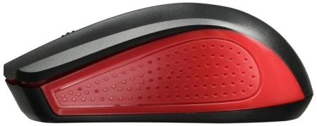 Мышь Оклик 485MW черный/красный оптическая (1200dpi) беспроводная USB для ноутбука (3but)