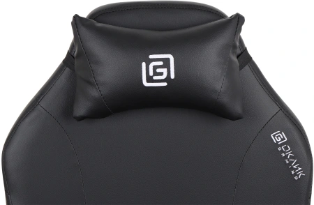 Кресло игровое Оклик Cooldown черный сиденье черный искусст.кожа/сетка с подголов. крестов. пластик