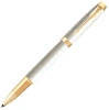 Ручка роллер Parker IM Premium T318 (CW2143646) Pearl GT F черн. черн. подар.кор.