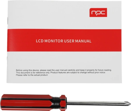 Монитор NPC 27" MF2704 IPS FHD чер 5ms DVI HDMI VGA 75Hz 250cd Ex