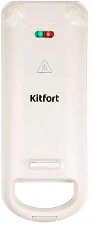 Вафельница Kitfort КТ-1690 700Вт черный/белый